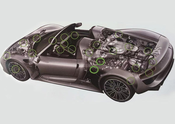 汽車零部件/電子測試